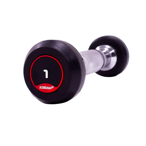 Jordan Classic Rubber Dumbbells 2.5kg pair