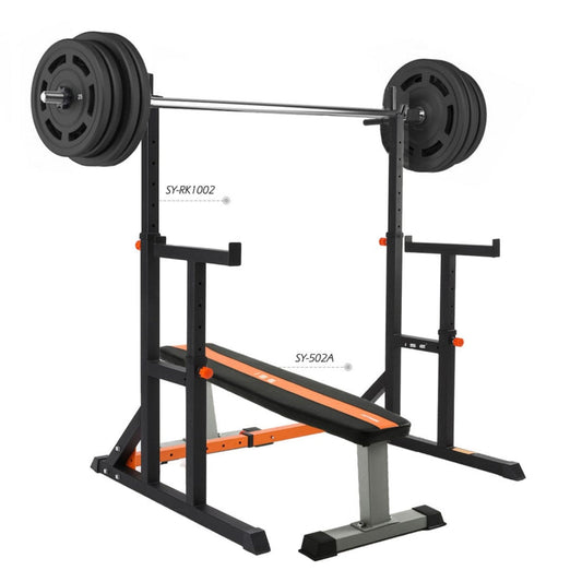 Heavy Duty Power Rack with Parallel Squat Bars