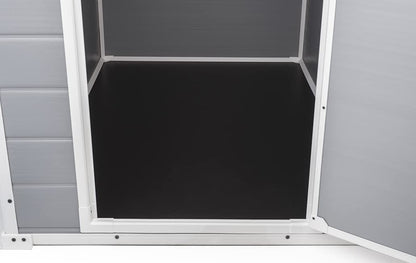 4 x 3ft Outdoor Garden Storage Shed with Floor & Ventilation