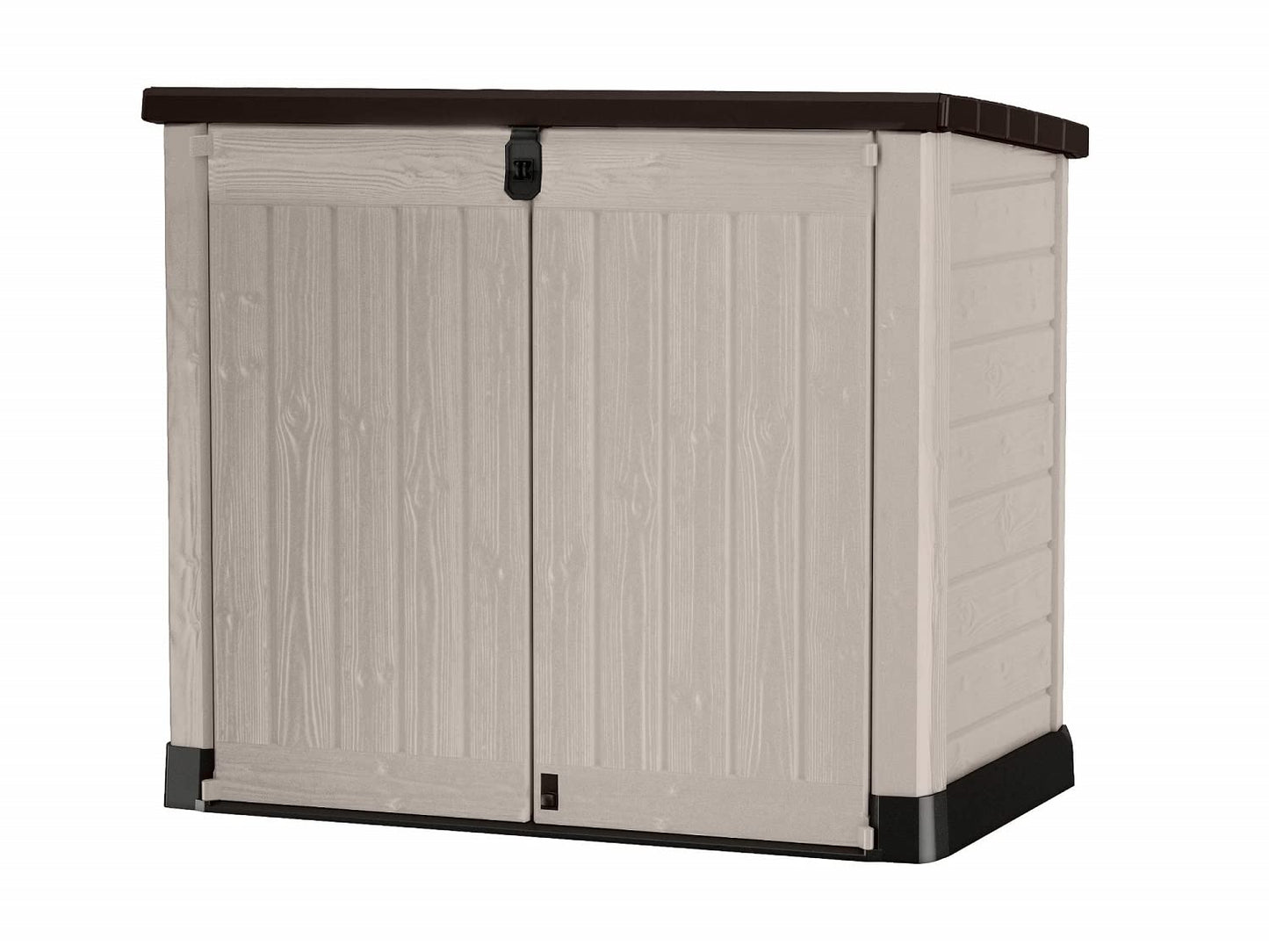 1200L Outdoor Garden Storage Shed with Lift-Up Lid & Double Doors
