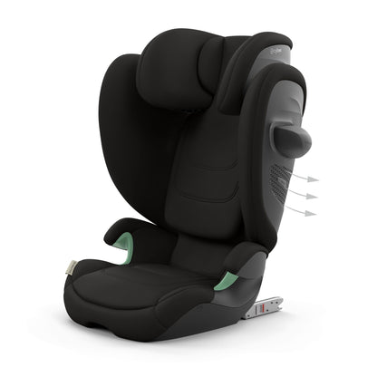 Foldable High-Back Child Car Seat with ISOFIX, 100-150cm