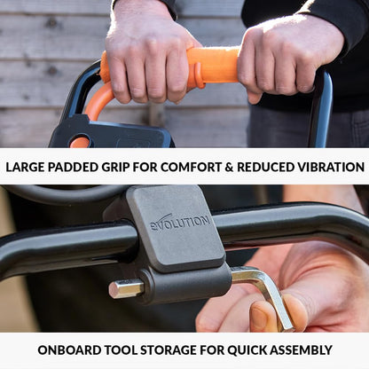 Electric Plate Compactor with 5kN Compaction Force for Paving, Soil & Landscaping