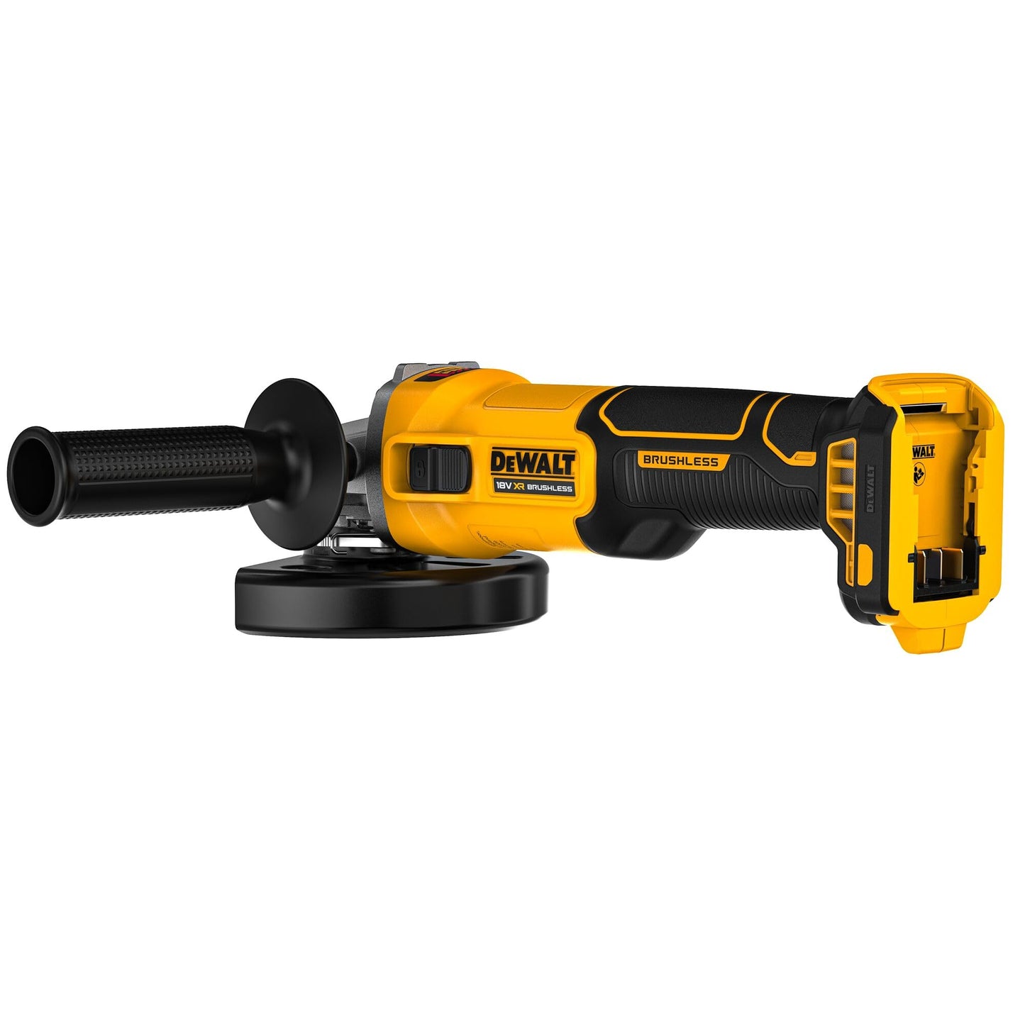 18V Brushless 125mm Cordless Angle Grinder with Electronic Clutch - Tool Only