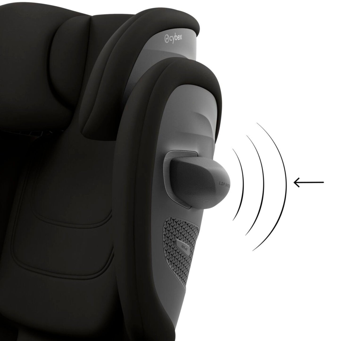 Foldable High-Back Child Car Seat with ISOFIX, 100-150cm