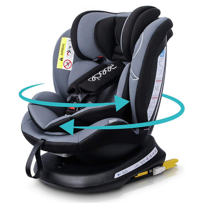 360° Swivel Baby & Child Car Seat with ISOFIX, 0-36kg