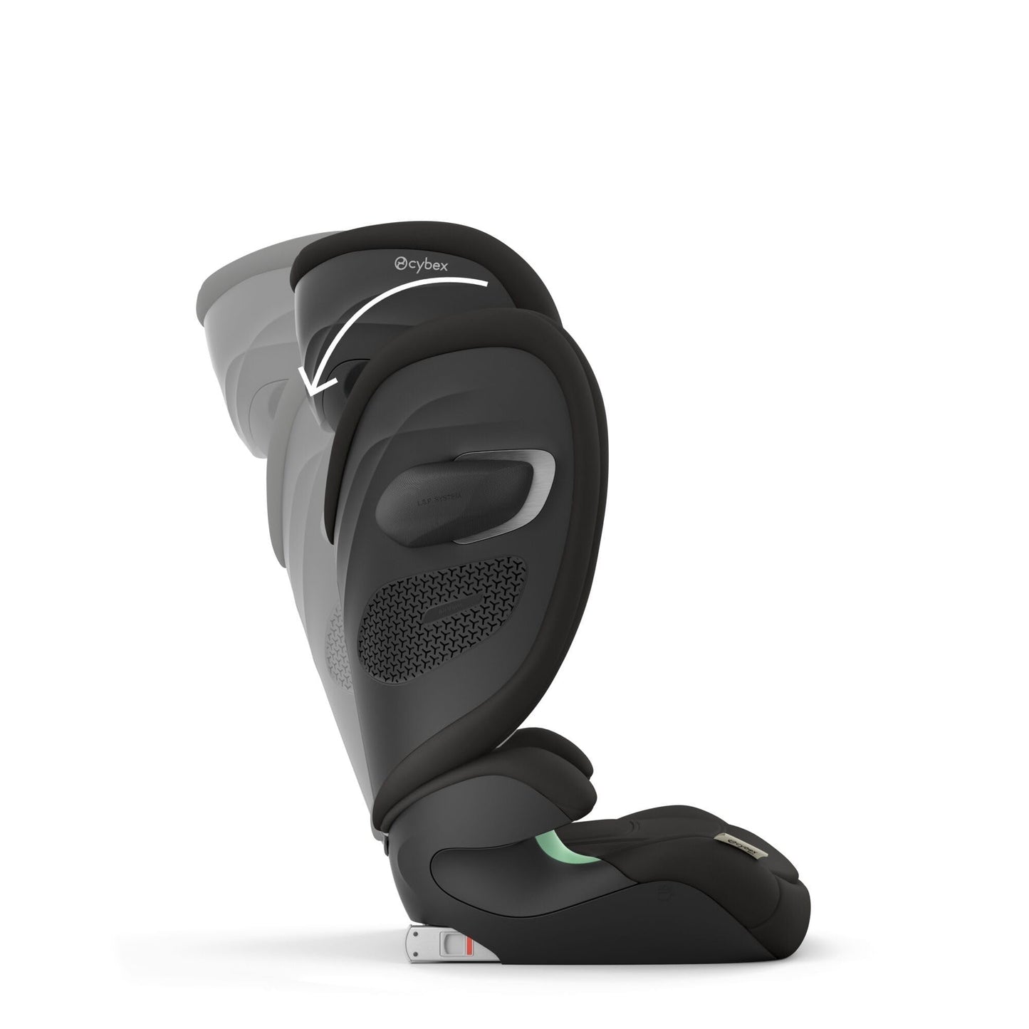 Foldable High-Back Child Car Seat with ISOFIX, 100-150cm