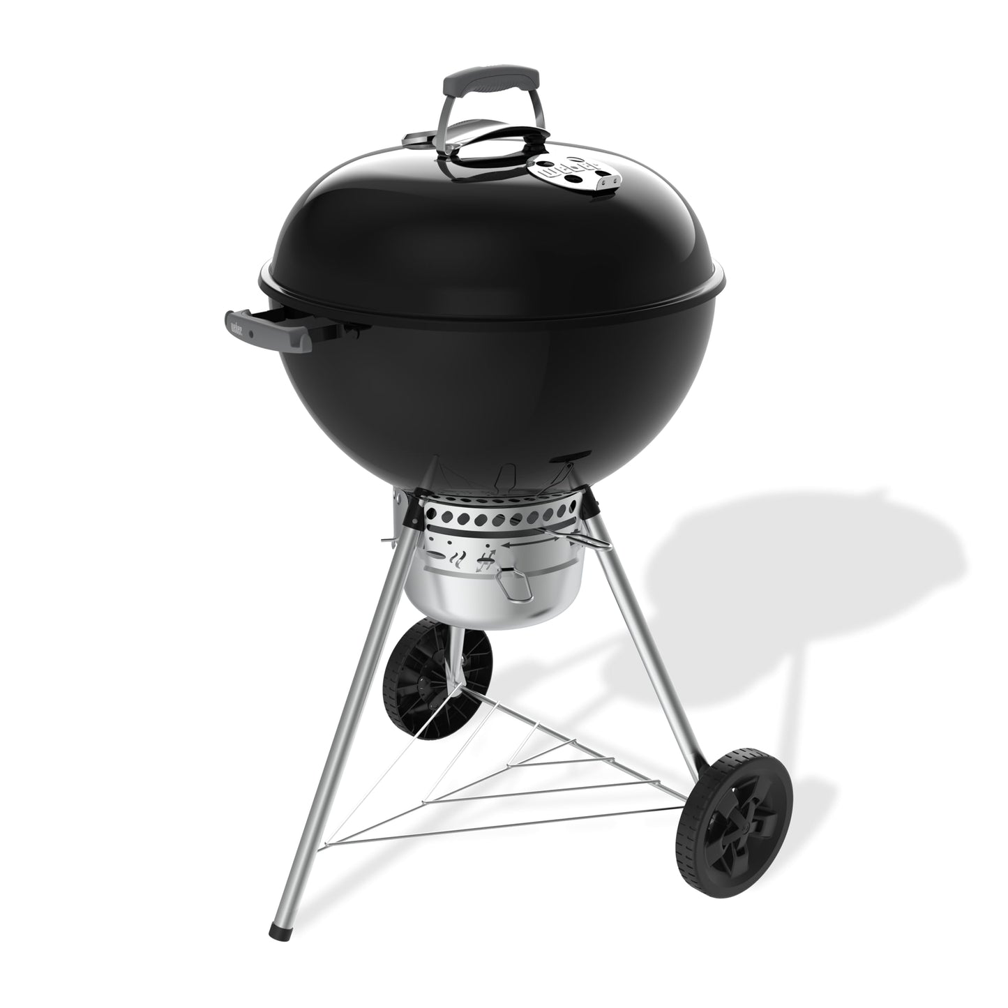 57cm Premium Charcoal Kettle Barbecue with Stand & Wheels