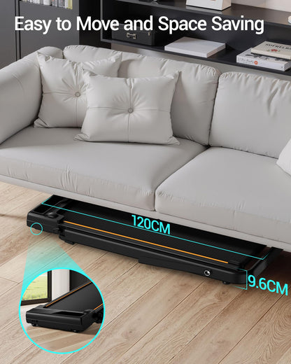 Walking Pad Treadmill with 16% Incline, 3.0HP Motor, Foldable Design & 10km/h Speed
