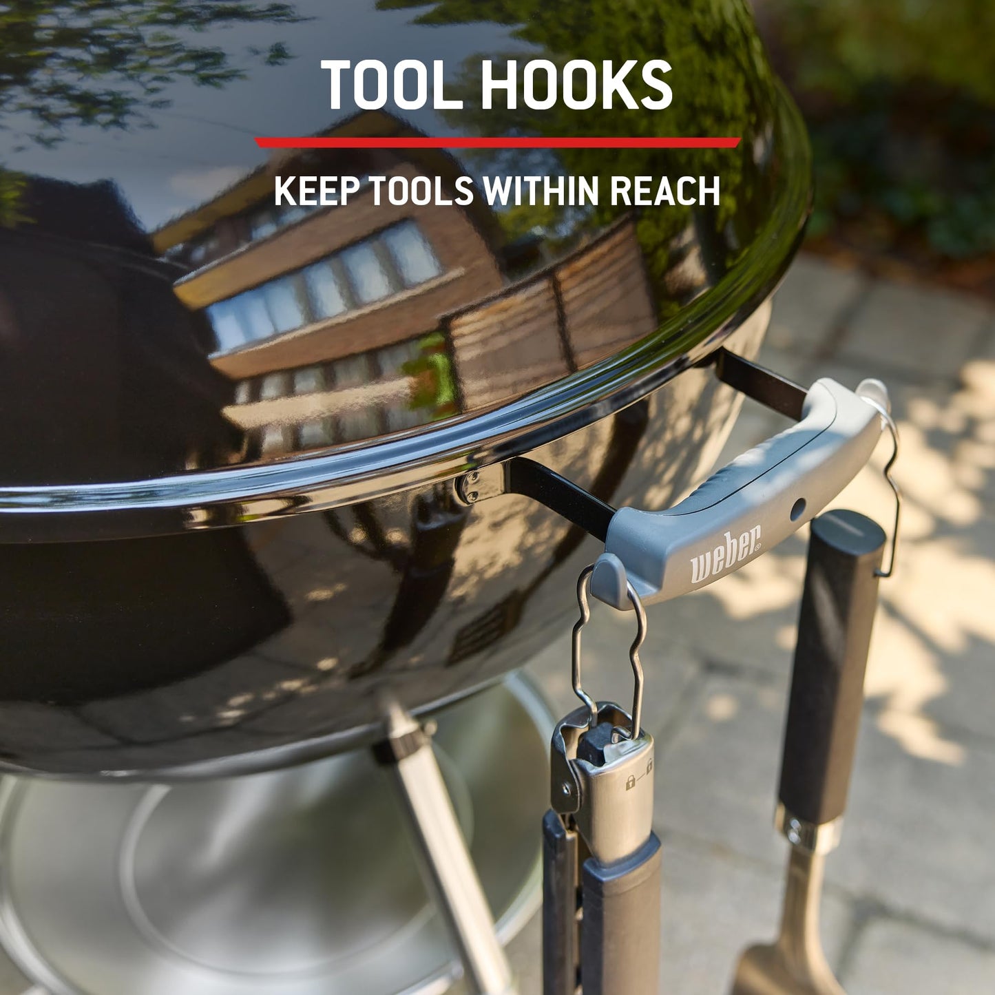 57cm Premium Charcoal Kettle Barbecue with Stand & Wheels