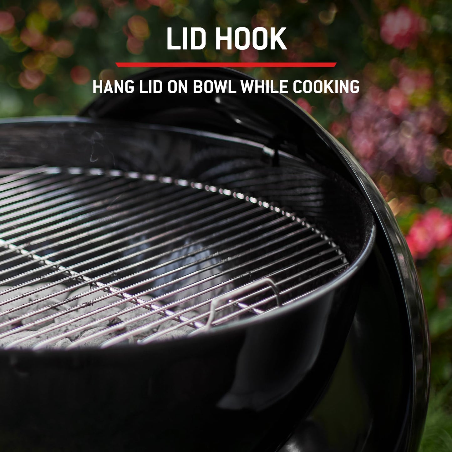57cm Premium Charcoal Kettle Barbecue with Stand & Wheels