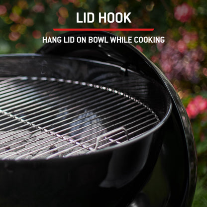 57cm Premium Charcoal Kettle Barbecue with Stand & Wheels