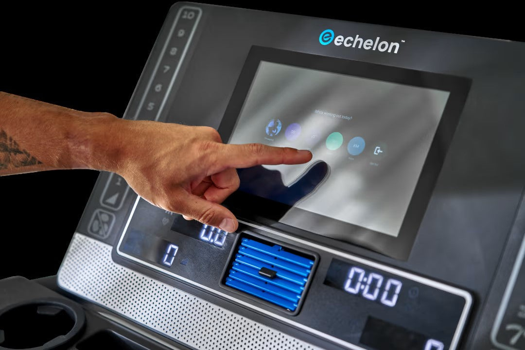 Echelon Stride-6s -10" screen - Auto-Fold Connected Treadmill