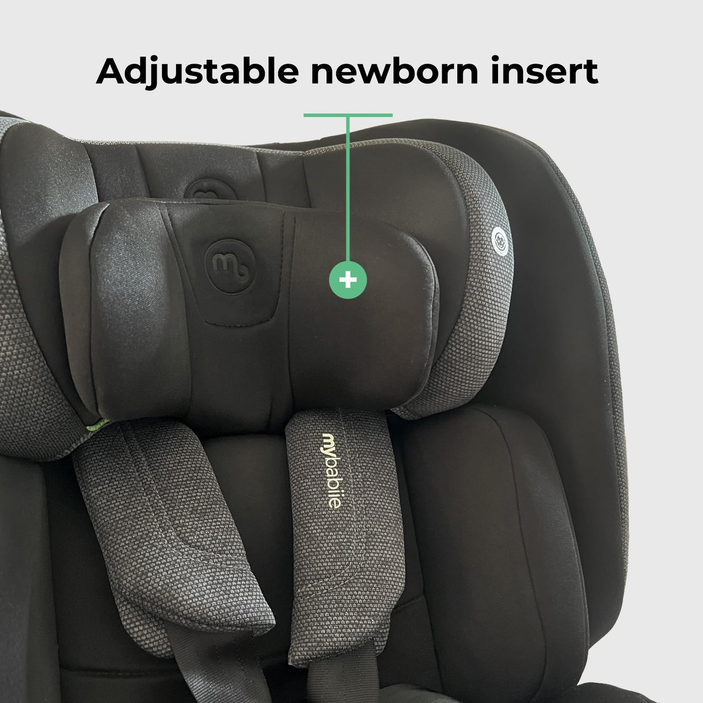 All-Stage 360° Rotating Child Car Seat with ISOFIX, 40-150cm