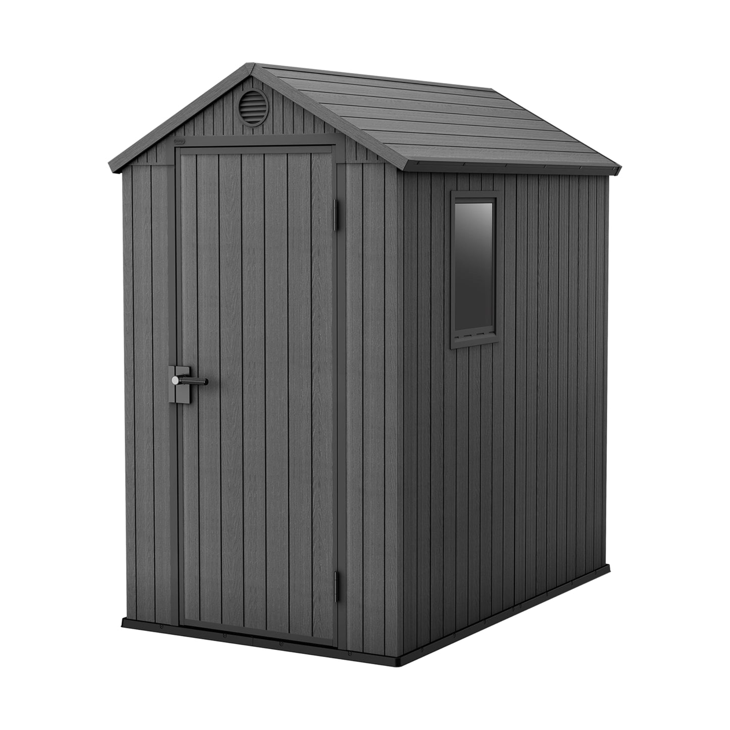 6 x 4ft Apex Garden Storage Shed with Floor, Window & Ventilation