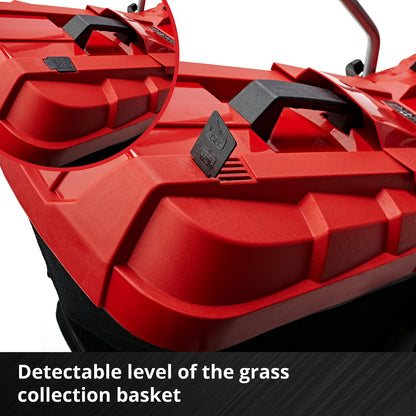 18V Brushless Cordless Lawn Mower with 33cm Cutting Width, Battery & Charger