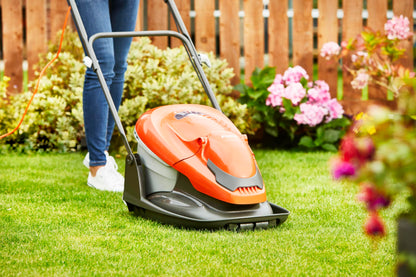 1800W Electric Hover Lawn Mower with 36cm Cutting Width & 26L Grass Box