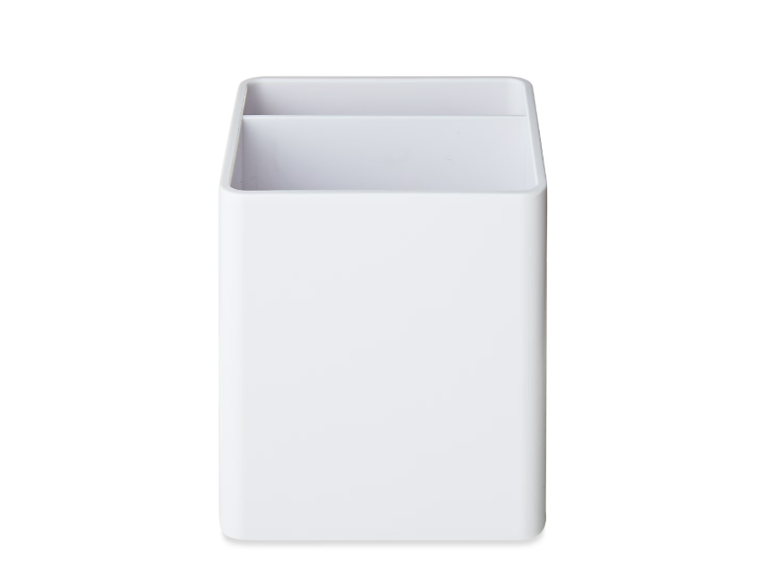 Desktop Pen and Small Item Organizer,White