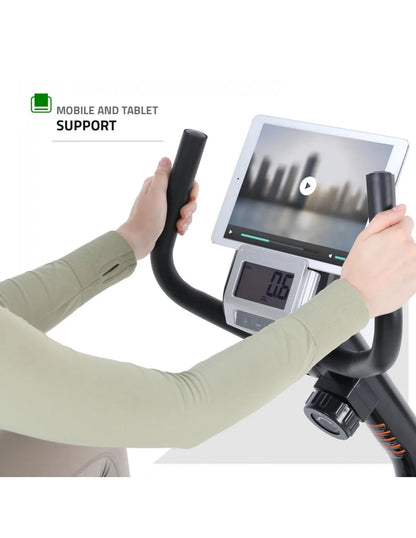 Recumbent Magnetic Exercise Bike with 8 Resistance Levels