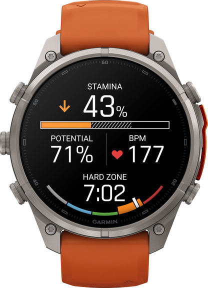 Garmin Fenix 9 Pro inReach 47mm Multisport Watch - Orange