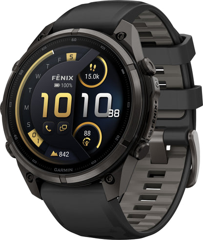 Garmin Fenix 9 Pro inReach 47mm Multisport Watch - Black
