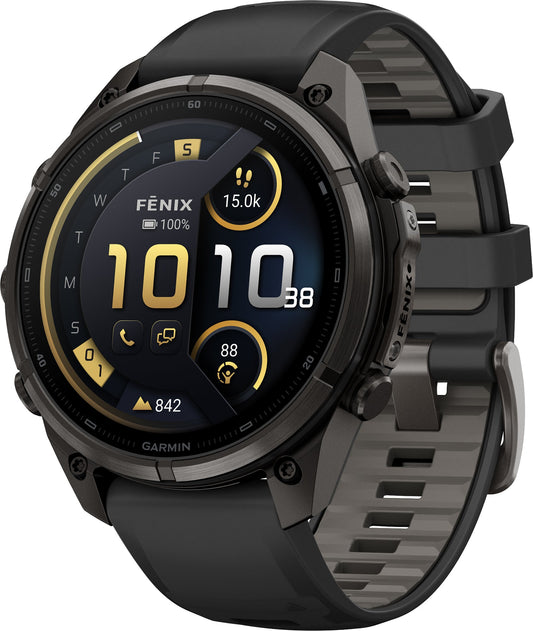 Garmin Fenix 9 Pro inReach 47mm Multisport Watch - Black