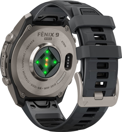 Garmin Fenix 9 Pro inReach 47mm Multisport Watch - Grey