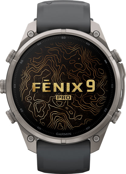 Garmin Fenix 9 Pro inReach 47mm Multisport Watch - Grey