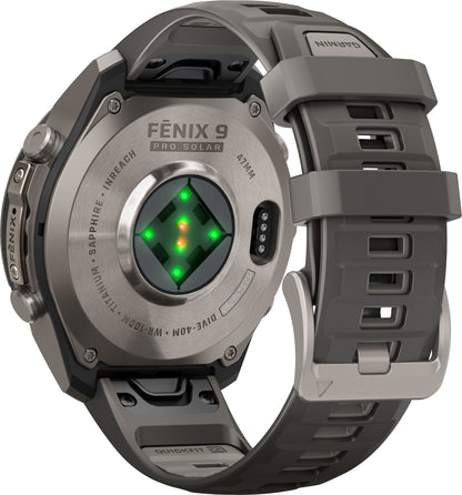 Garmin Fenix 9 Pro inReach SOLAR 47mm Multisport Watch - Grey