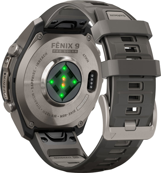 Garmin Fenix 9 Pro inReach SOLAR 47mm Multisport Watch - Grey