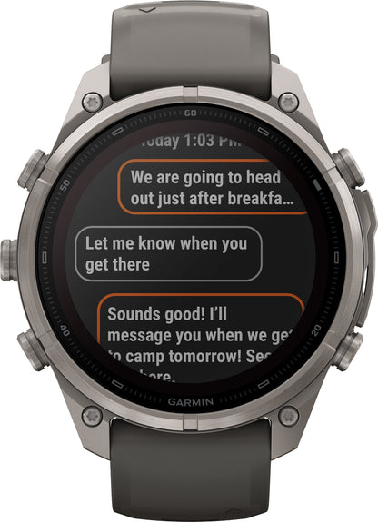 Garmin Fenix 9 Pro inReach SOLAR 47mm Multisport Watch - Grey