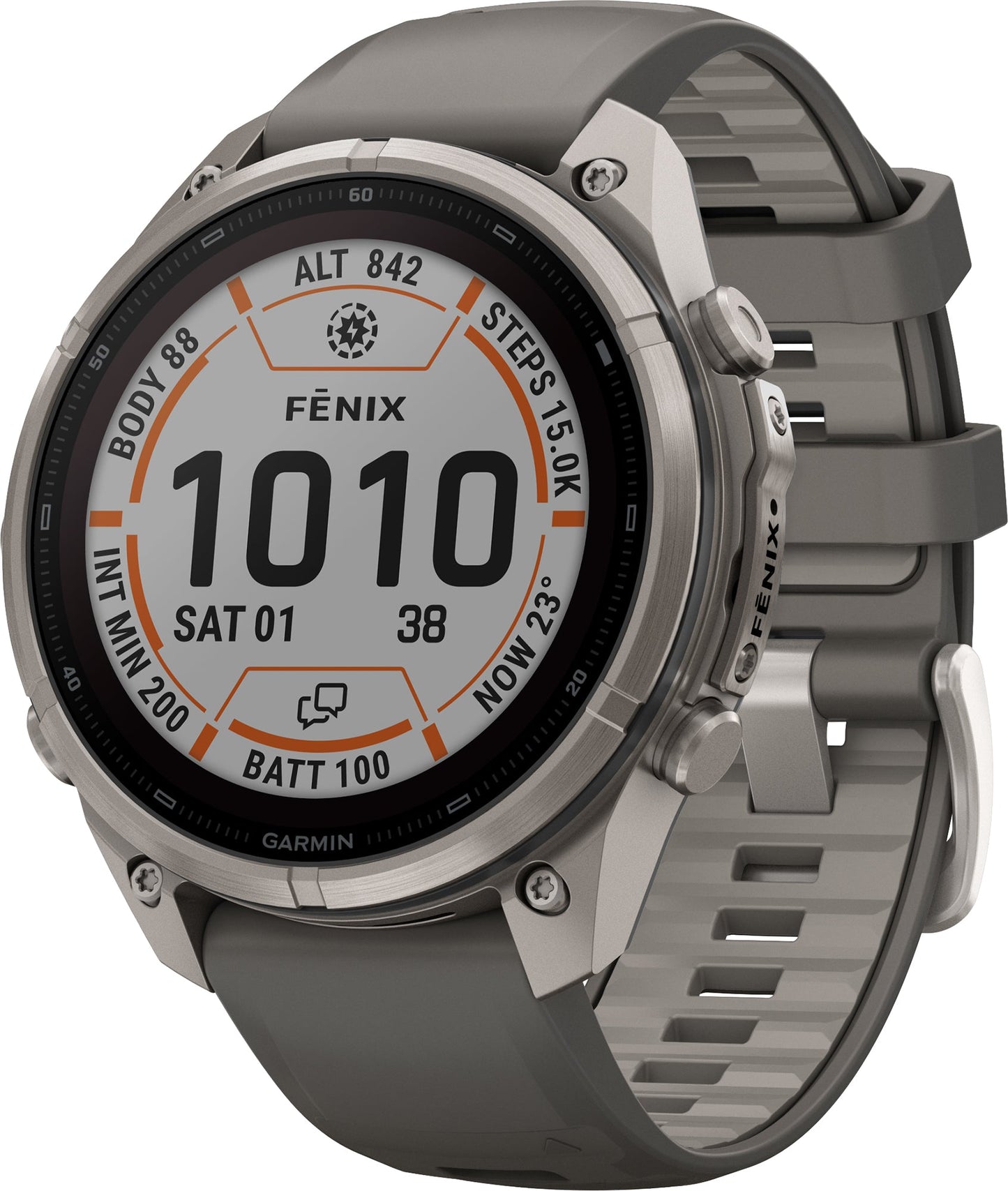 Garmin Fenix 9 Pro inReach SOLAR 47mm Multisport Watch - Grey