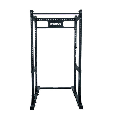 JORDAN® HELIX Freestanding Power Rack [LTR] with J-Hooks & Safety Bar