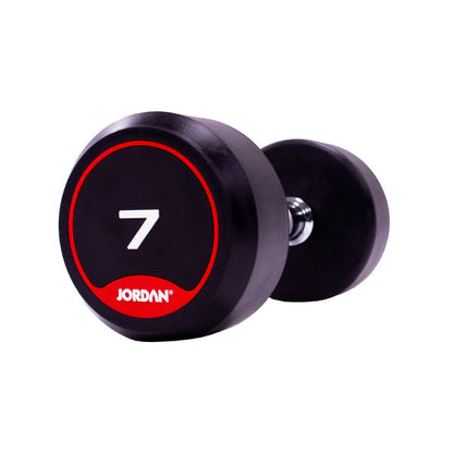 Jordan Classic Rubber Dumbbells 2.5kg pair