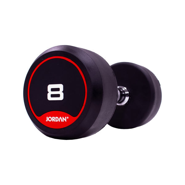 Jordan Classic Rubber Dumbbells 2.5kg pair