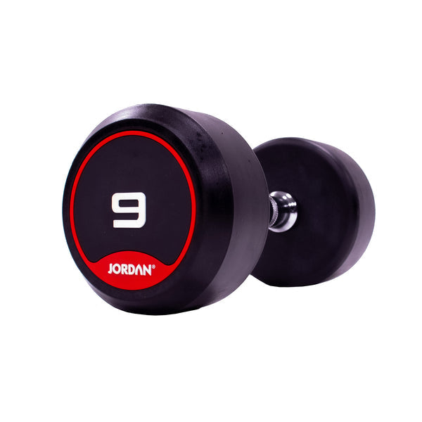 Jordan Classic Rubber Dumbbells 2.5kg pair