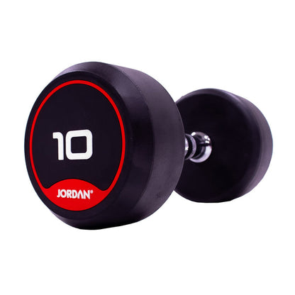 Jordan Classic Rubber Dumbbells 2.5kg pair
