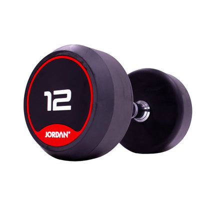 Jordan Classic Rubber Dumbbells 2.5kg pair