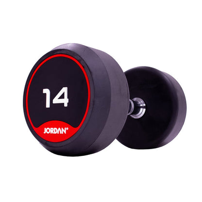 Jordan Classic Rubber Dumbbells 2.5kg pair