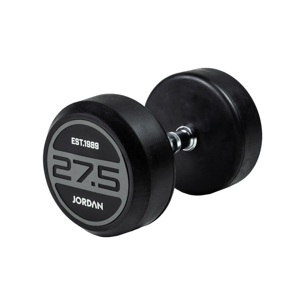 JORDAN Rubber Dumbbells - Grey