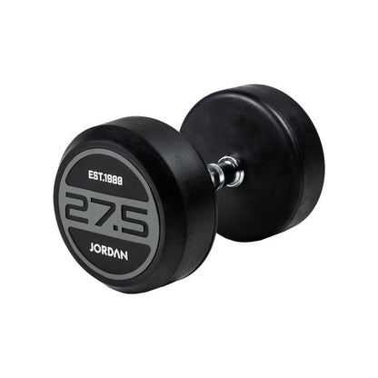 JORDAN Rubber Dumbbells - Grey