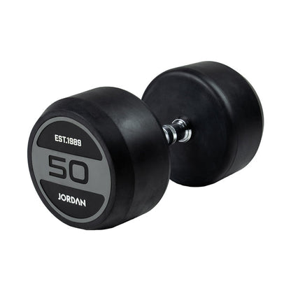 JORDAN Rubber Dumbbells - Grey