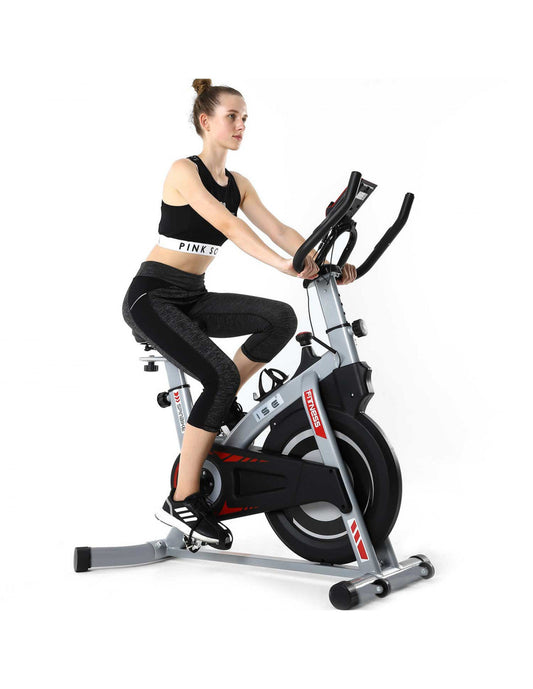 Magnetic Indoor Exercise Bike with 8 kg Flywheel