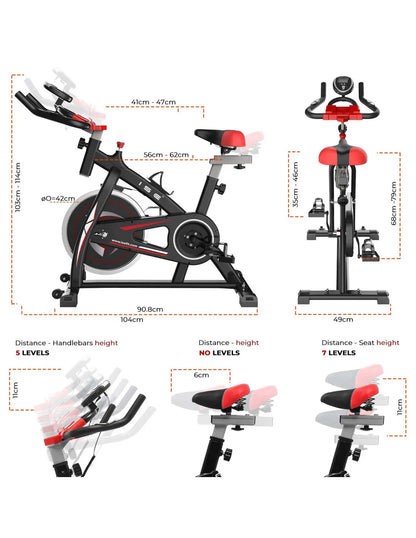 10kg Flywheel Indoor Exercise Bike