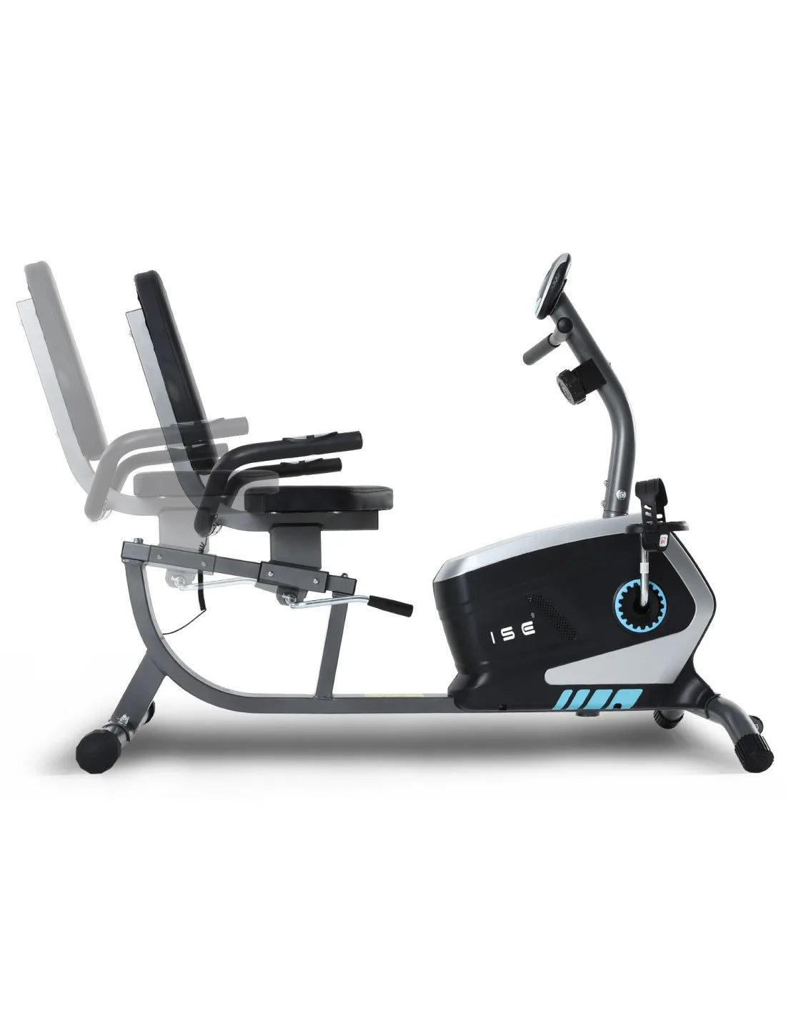 Recumbent Magnetic Exercise Bike – 8kg Flywheel
