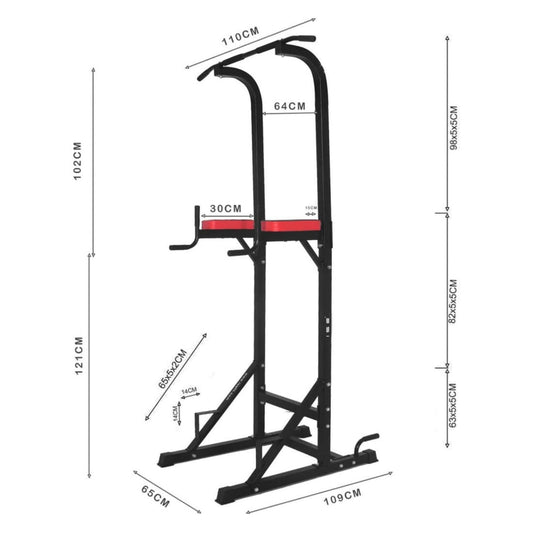 Multi Function Power Tower with Roman Chair Station