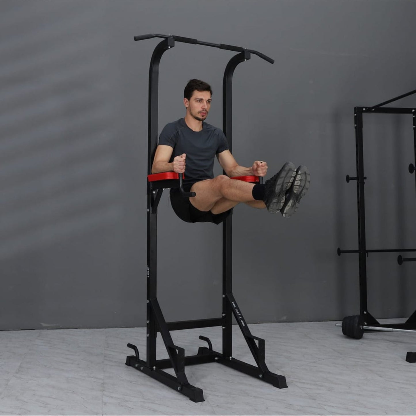 Multi Function Power Tower with Roman Chair Station
