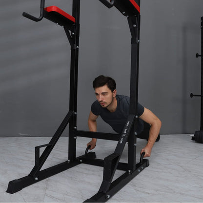 Multi Function Power Tower with Roman Chair Station