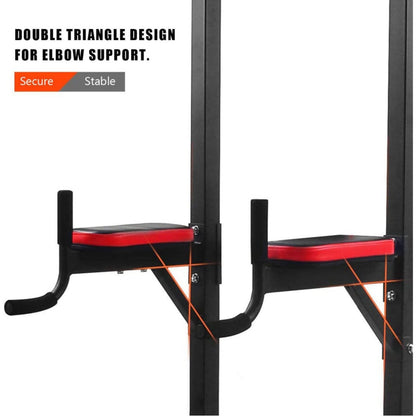Multi Function Power Tower with Roman Chair Station
