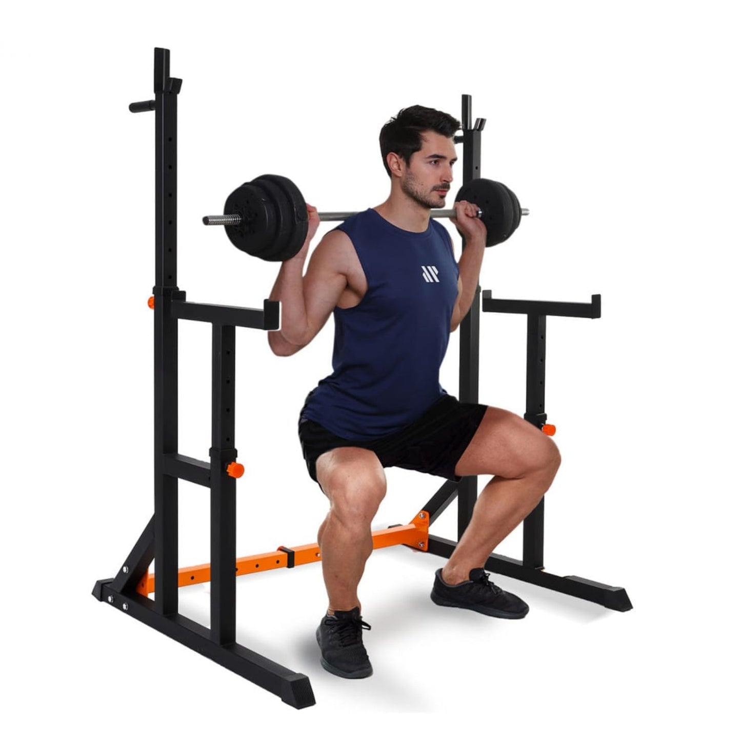 Heavy Duty Power Rack with Parallel Squat Bars