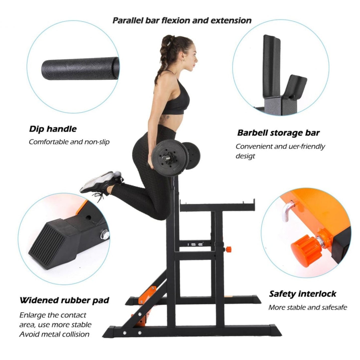 Heavy Duty Power Rack with Parallel Squat Bars